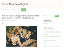 Tablet Screenshot of greenmountaindigital.com